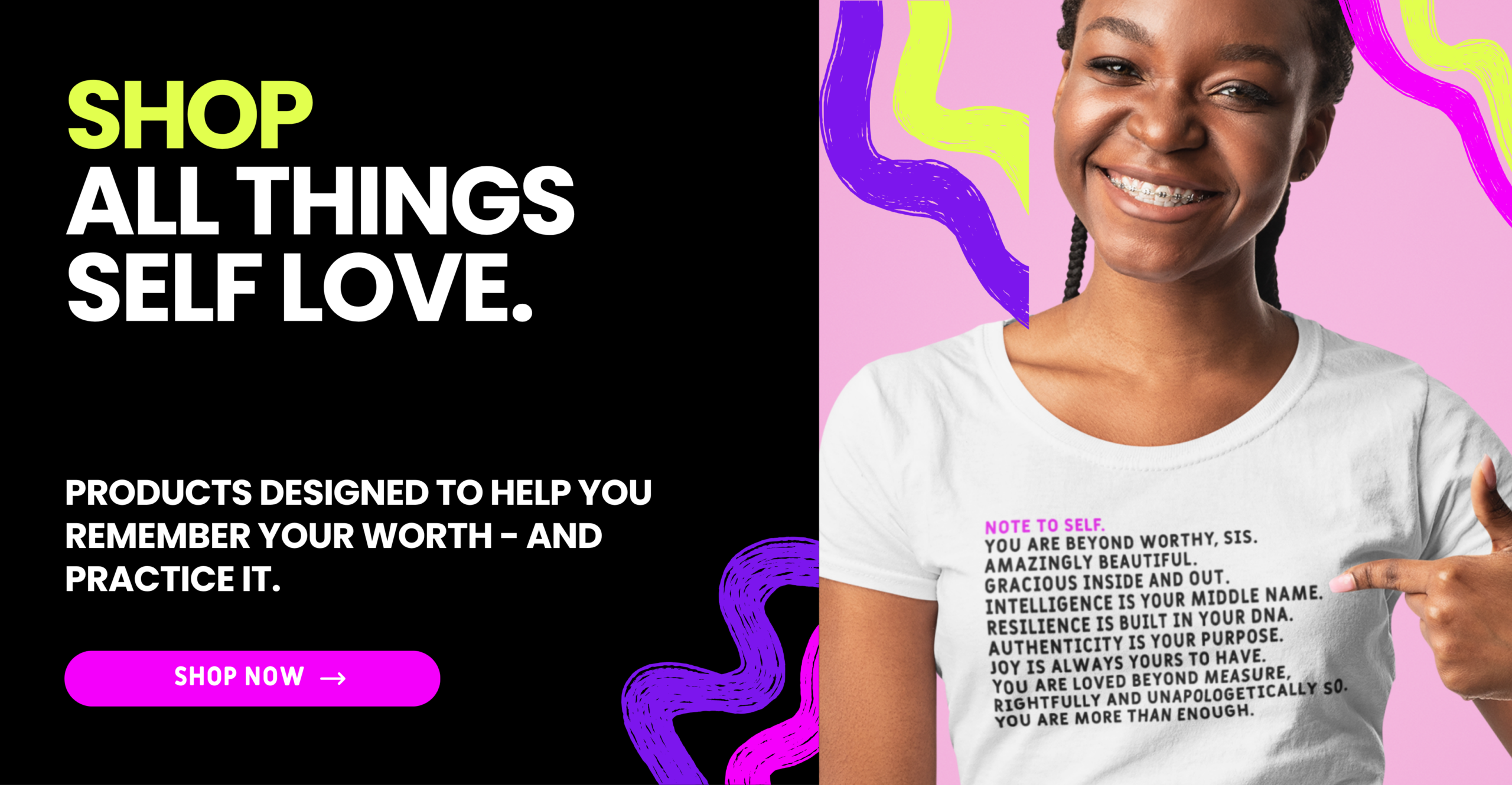 SHOP | Hey Girl Hey | heygirlhey.org | Self Love for Women